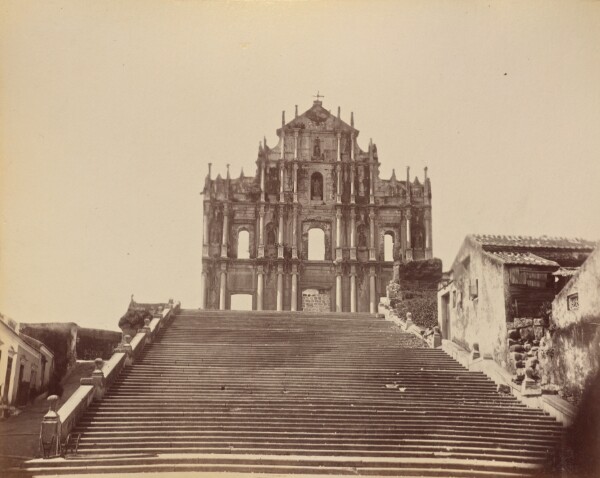 John Thomson, Ruins of the Old Cathedral, Macao