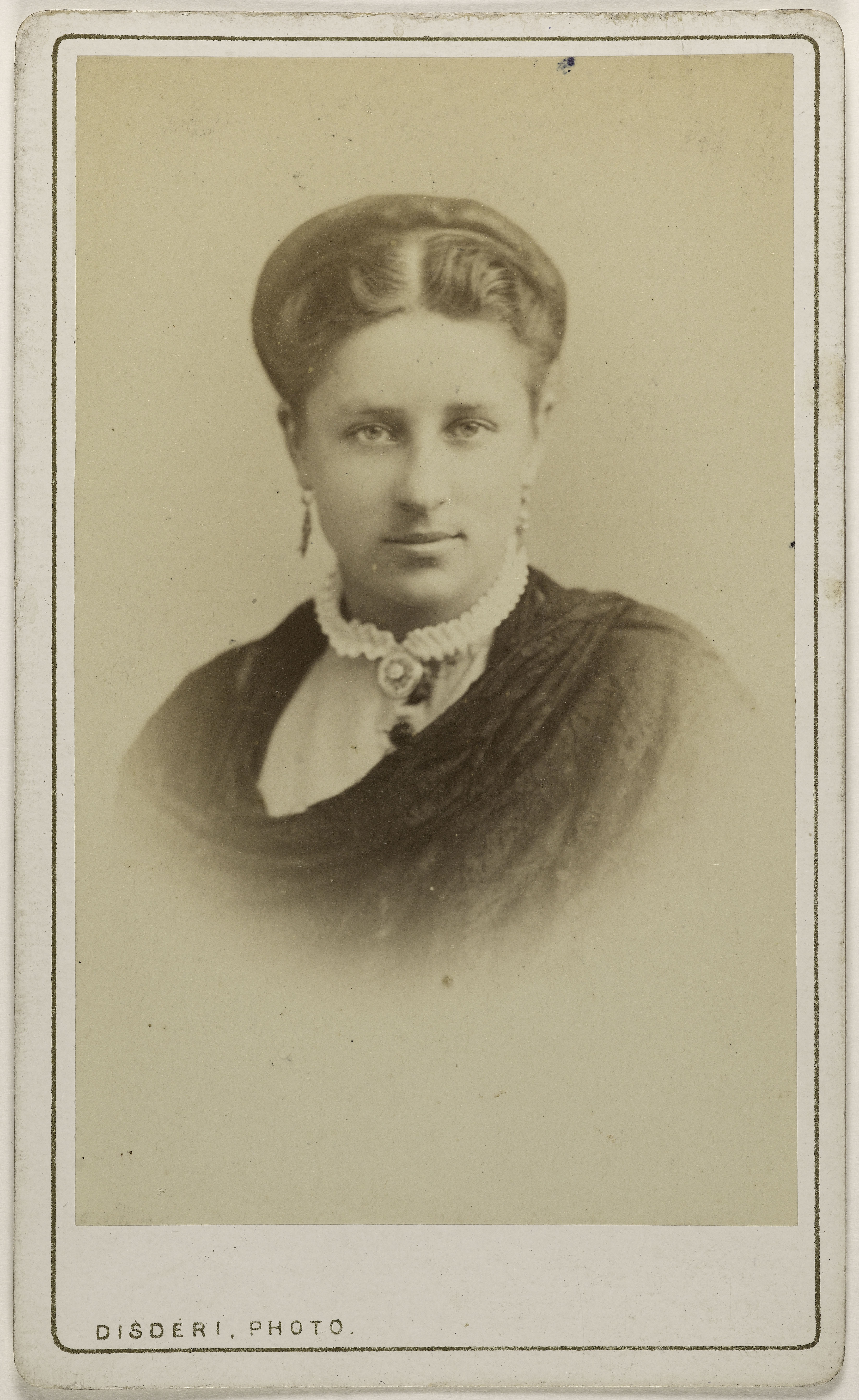 André-Adolphe-Eugène Disdéri, Portrait de Benard, Louisa, (actrice)