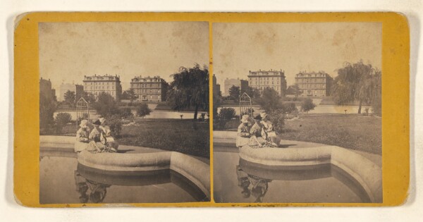 John B. Heywood, View in Public Garden. [Boston, Mass.]