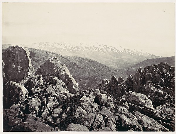 Francis Frith, Mount Hermon, The Mount of Transfiguration