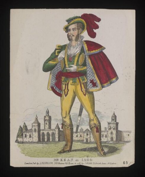 Unknown, Mr Kean as Iago