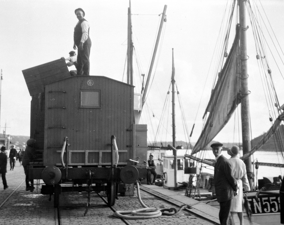 Anders Beer Wilse, Prot: Fisketransport