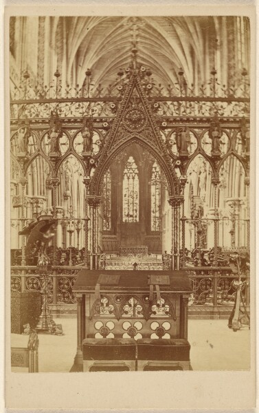 Unknown, Lichfield Cathedral. The Screen and Choir.