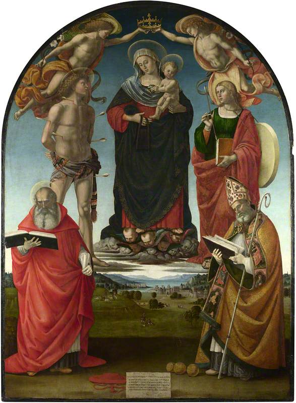 Luca Signorelli, The Virgin and Child with Saints