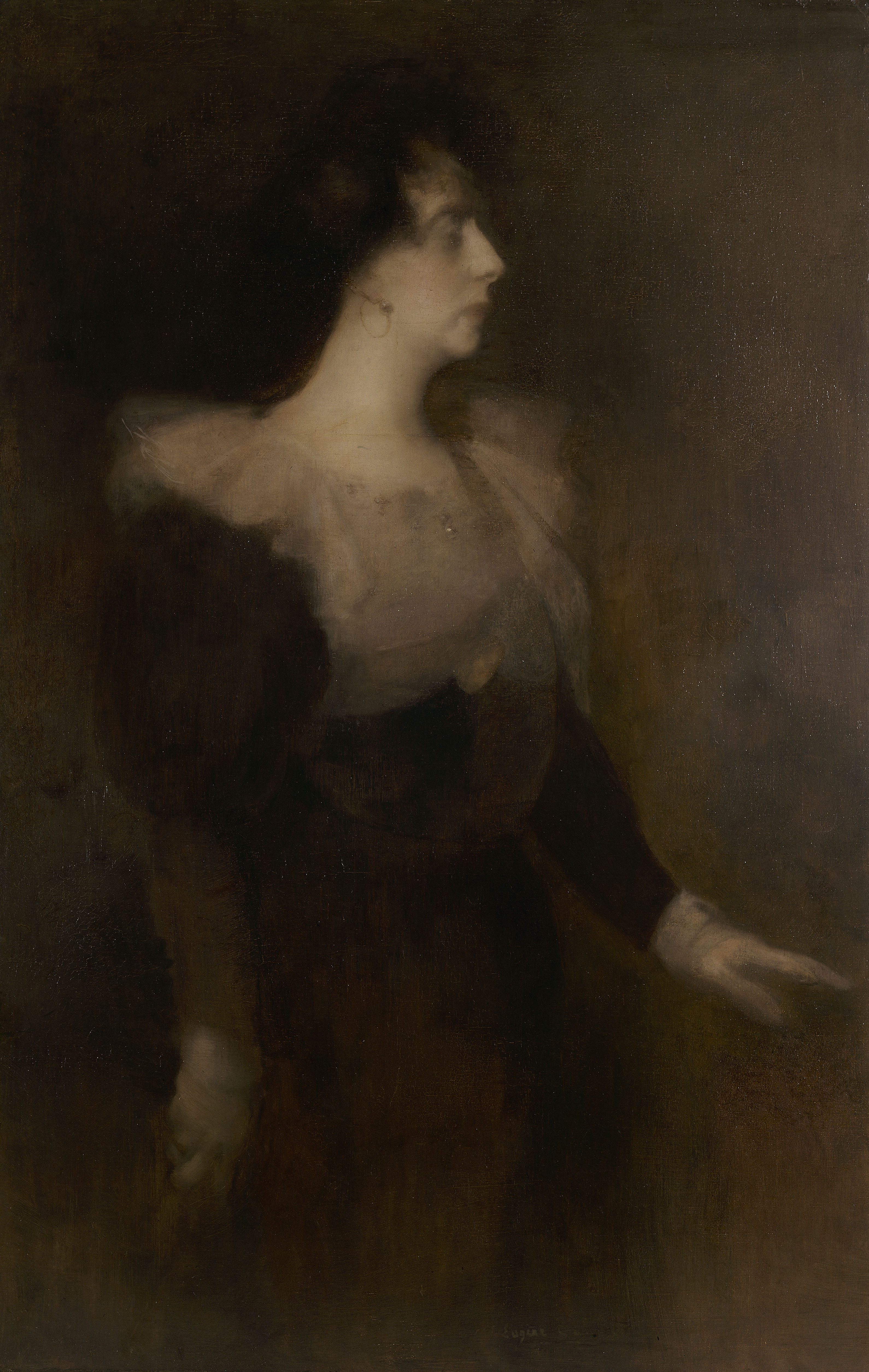 Eugène Carrière, Portrait de Pauline Ménard-Dorian