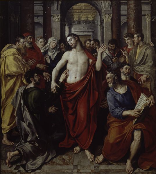 Maerten de Vos, The Incredulity of Thomas