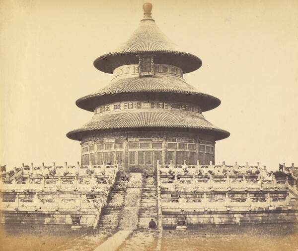 Felice Beato, Sacred Temple of Heaven Where the Emperor Sacrifices Once a Year in the Chinese City of Pekin, October 1860