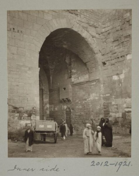K.A.C. Creswell, Inner side of the Bab al-Nasr, North Wall, Cairo