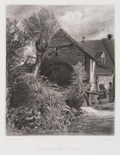 Constable, John RA, Gillingham Mill, Dorsetshire