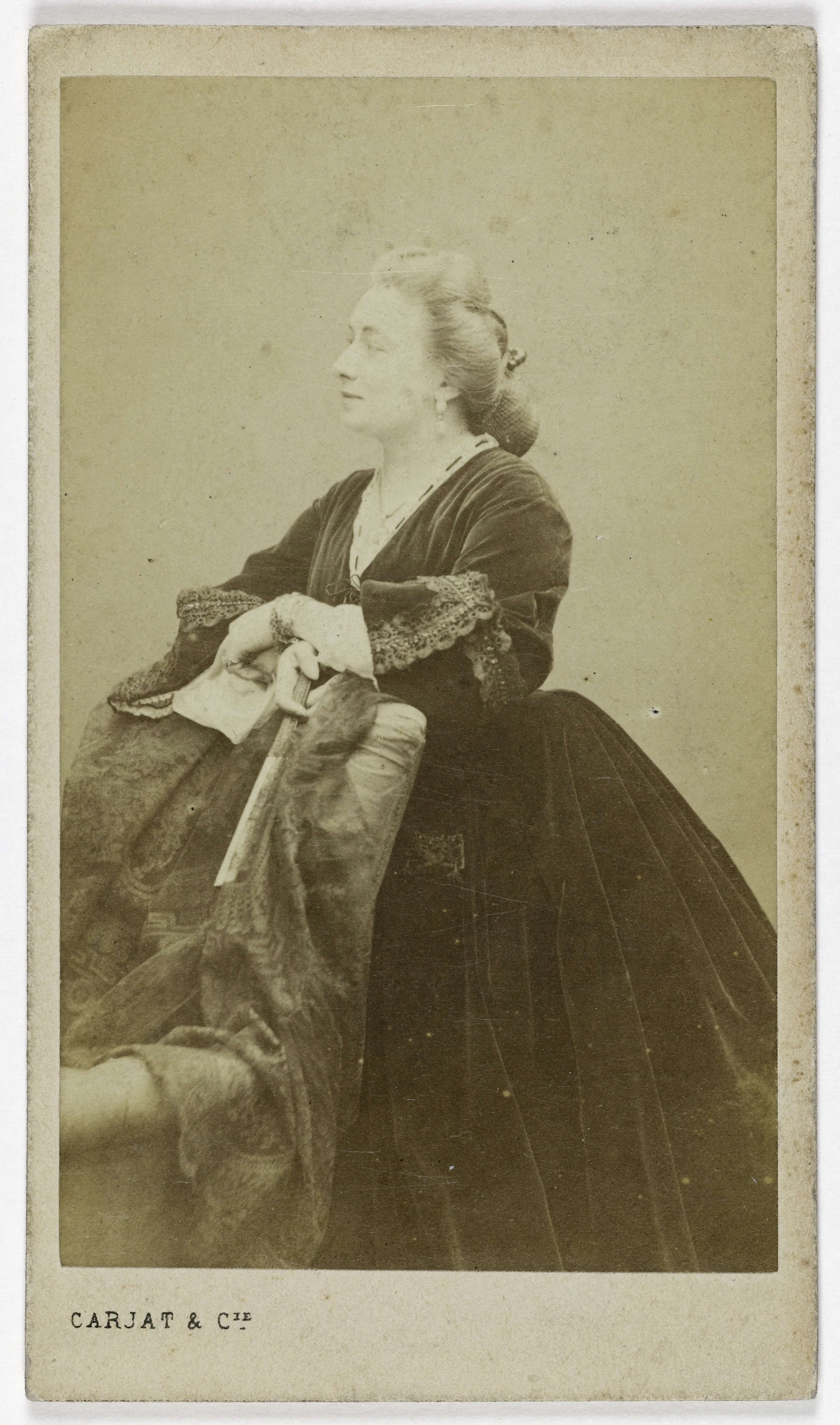 Carjat & Cie, Portrait de Fanny Dubuisson ( -vers 1882), (actrice)