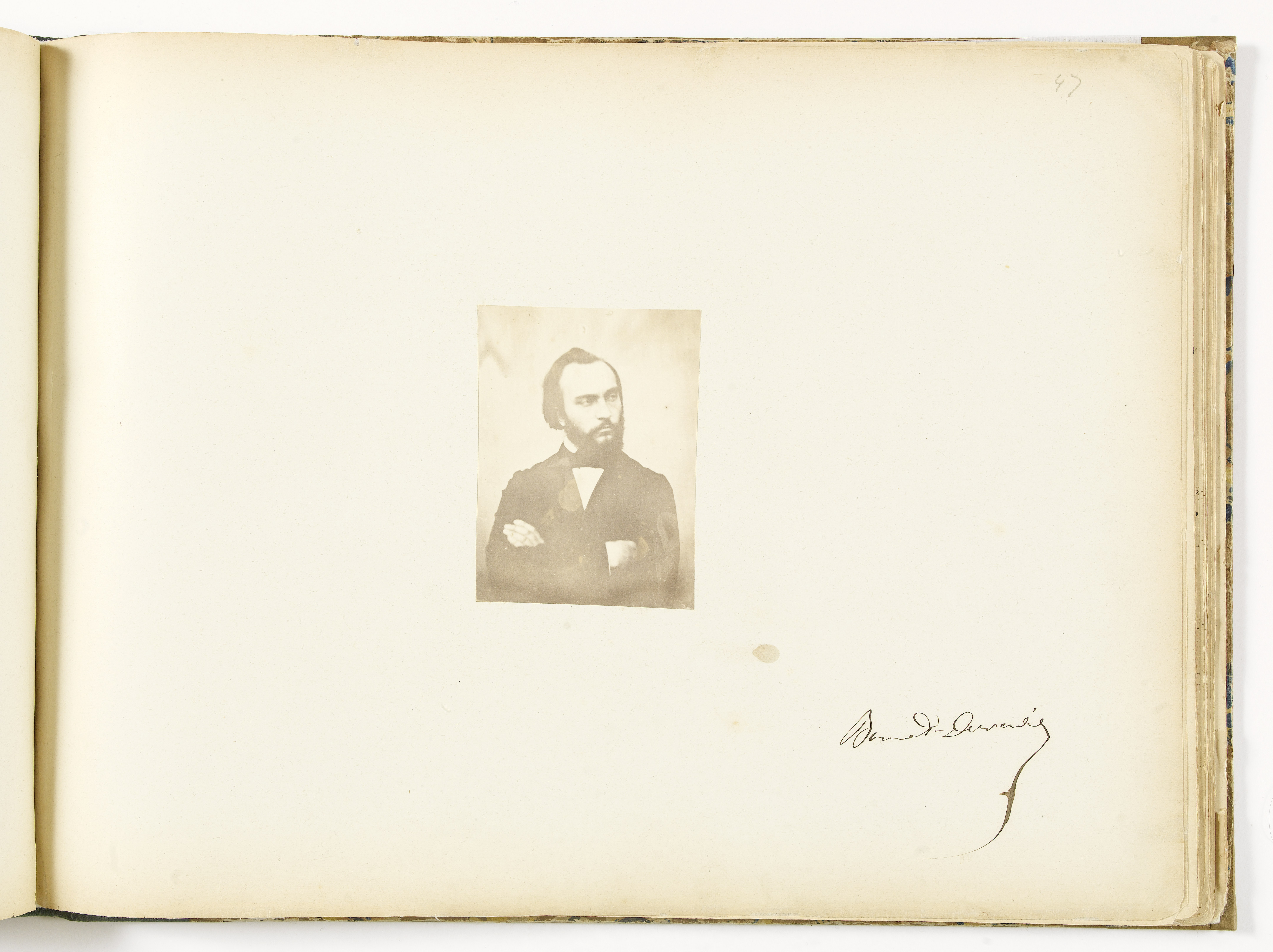 Atelier de Jersey, Album Asplet folio 47, le proscrit Bonnet-Duverdier