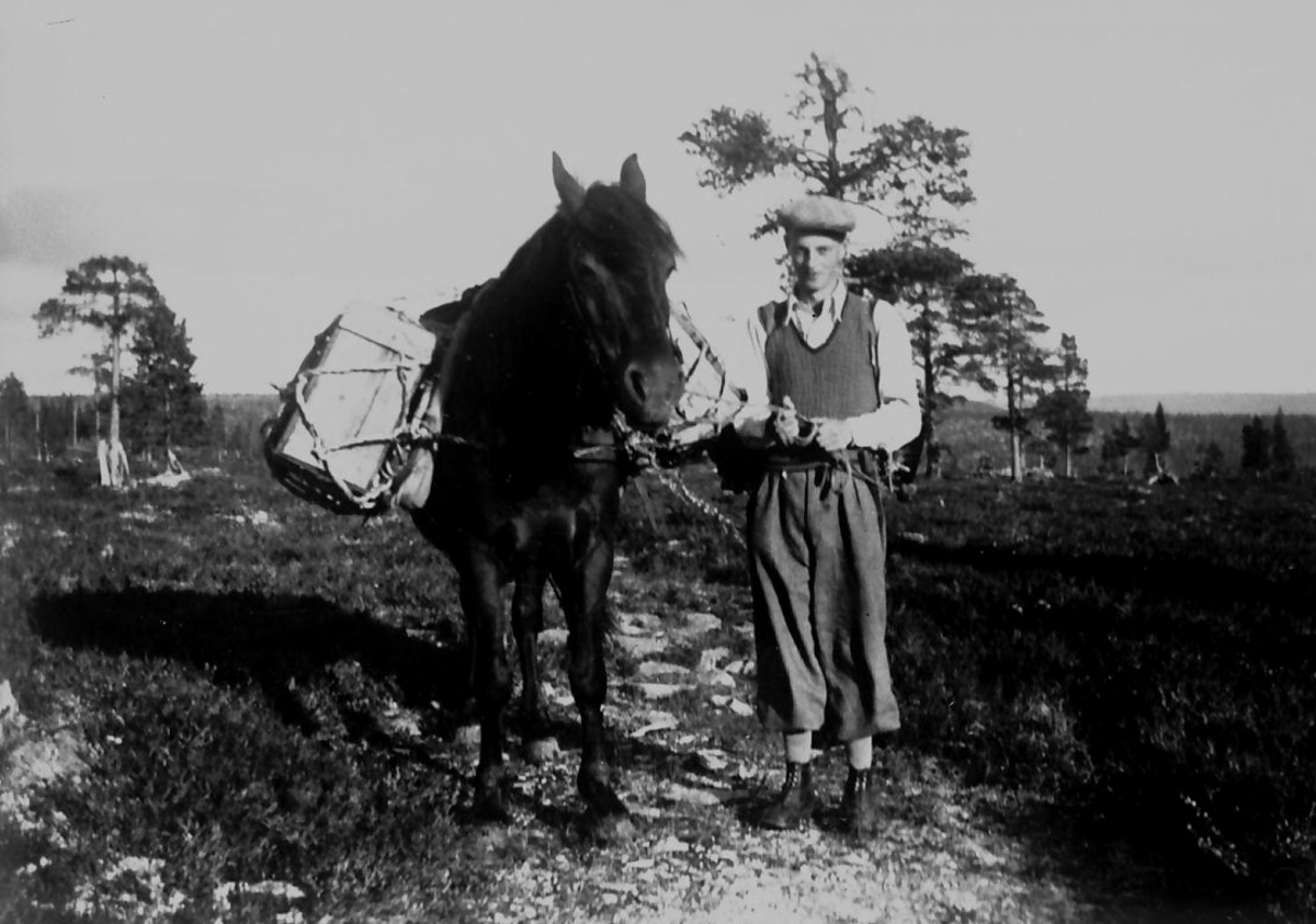Per K. Lien, Kløv-hest og mann.