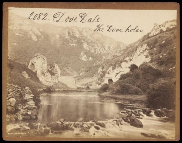 Francis Frith, Dove Dale.  The Dove holes