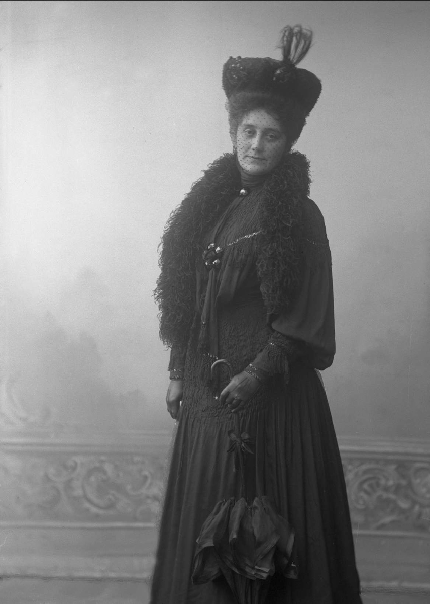Gustav Borgen, Portrett av Barbra Knagenhjelm, født Ihlen.