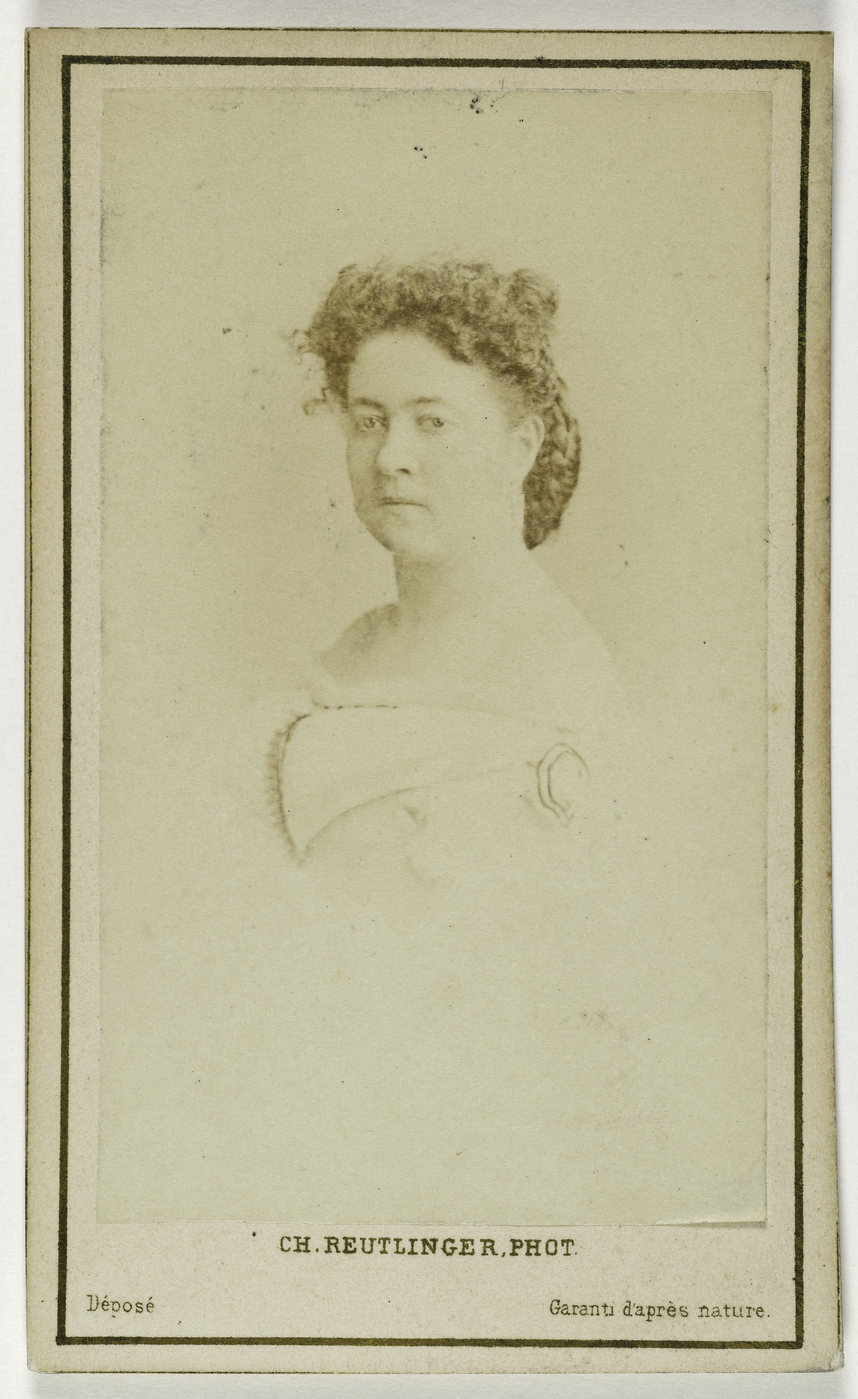 Charles Reutlinger, Portrait de Gennetier Amélie, (actrice)