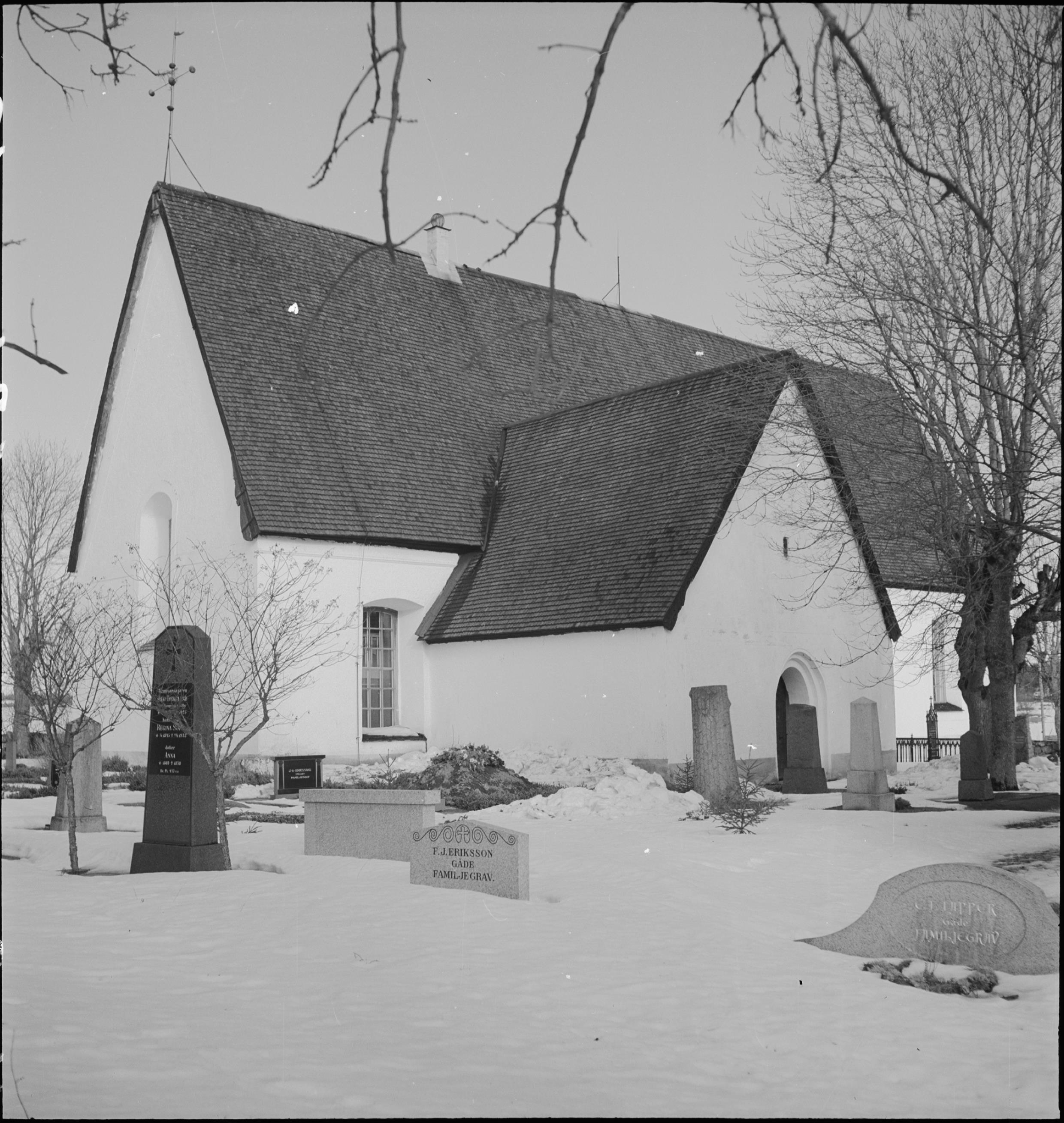 Iwar Anderson, Boglösa kyrka