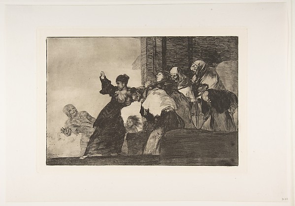 Goya (Francisco de Goya y Lucientes), 'Poor Folly' from the 'Disparates' (Follies / Irrationalities)