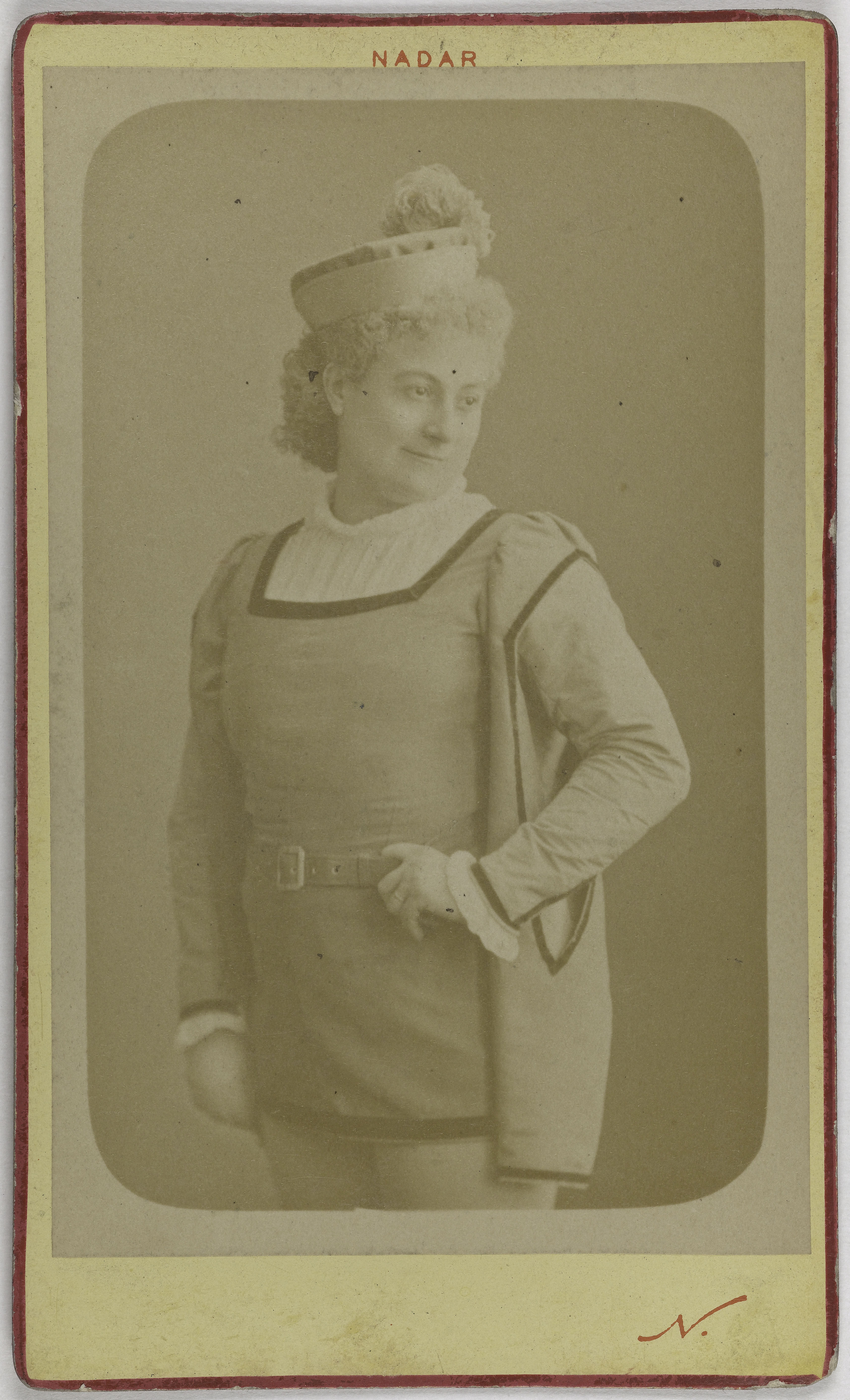 Atelier Nadar, Portrait de Mme Peschard, (née Marie Blanche Renouleau), (-1888), (actrice)