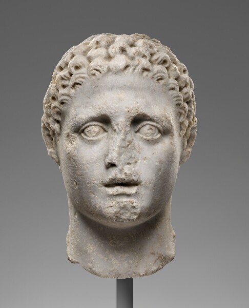 Unknown, Head of a Male Figure, perhaps Hercules