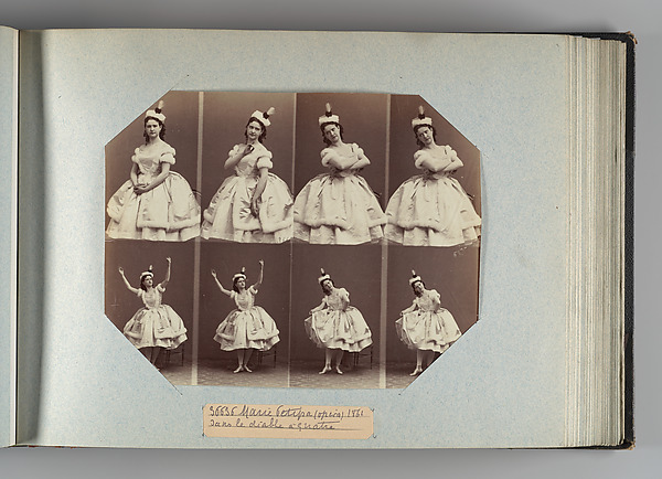André-Adolphe-Eugène Disdéri, Marie Petipa dans le Diable à quatre