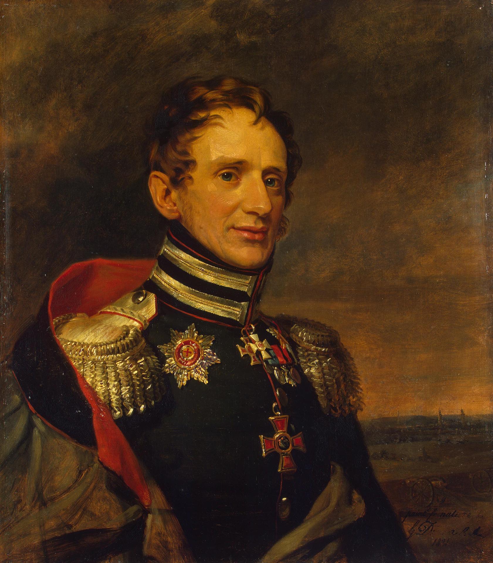George Dawe, Portrait of Yegor K. Sievers (1779-1827) (3rd)