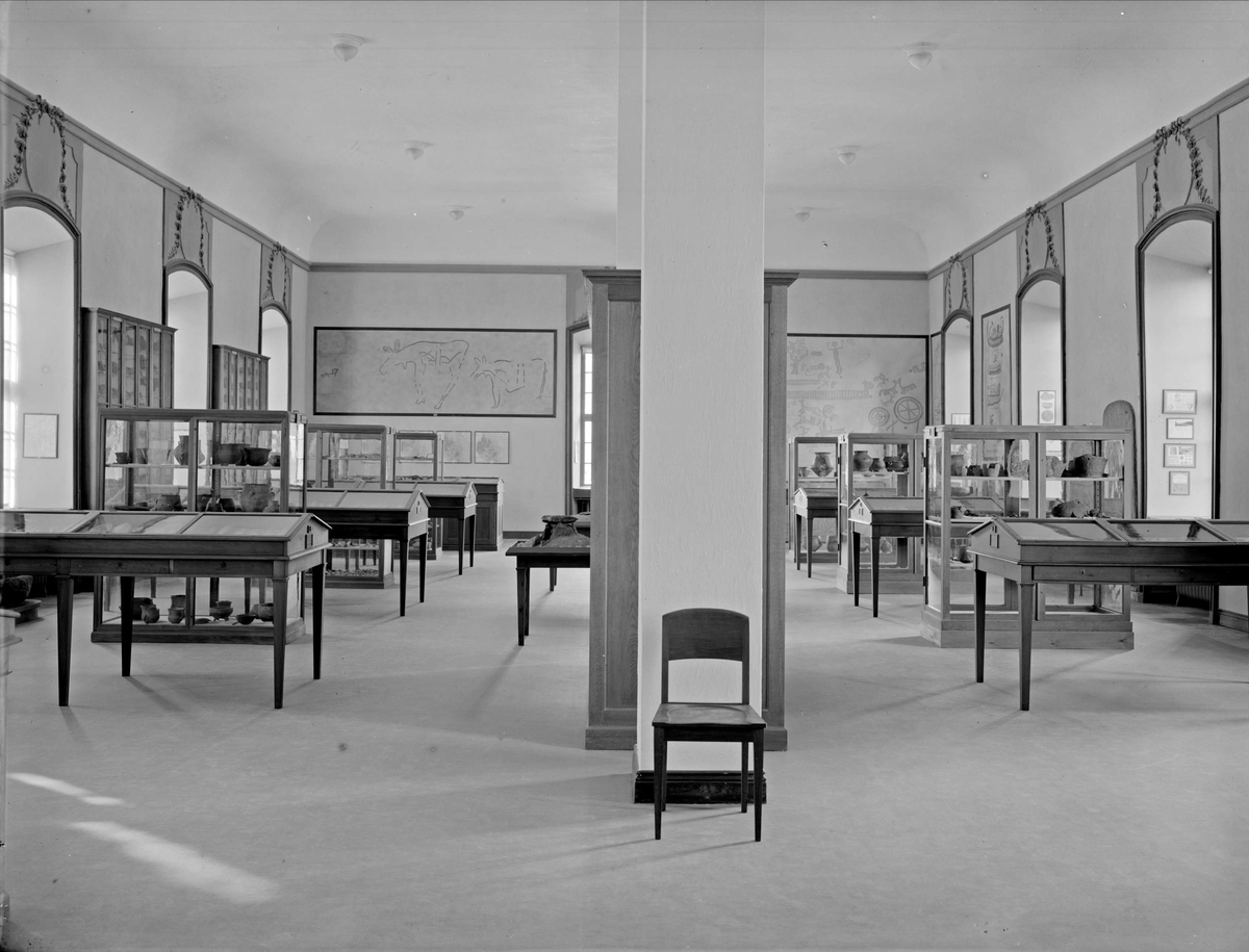 Paul Sandberg, Museum of Nordic Antiquities Exhibition at Gustavianum, Uppsala 1945