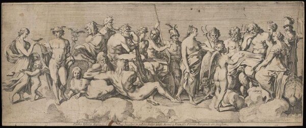 Unknown, Miscellaneous etching after Raphael