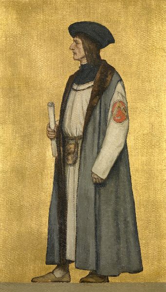 Albrecht De Vriendt, The Architect Jan van Oudenaerde