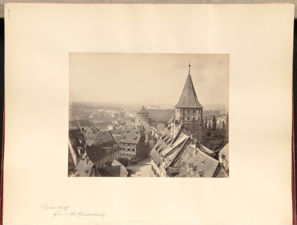 Francis Frith, Nuremburg from the Kaiserburg
