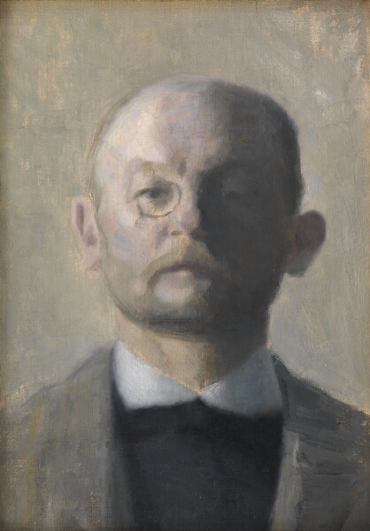 Vilhelm Hammershøi, Maleren Kristian Zahrtmann