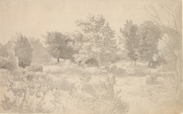 C.W. Eckersberg, Et indelukke med træer