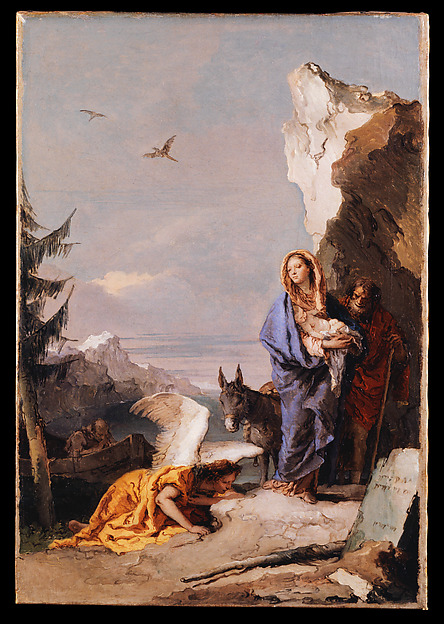 Giovanni Battista Tiepolo, The Flight into Egypt