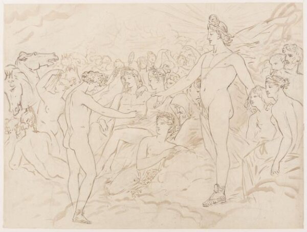 Unknown, Drawing by a member of the Sketching Society