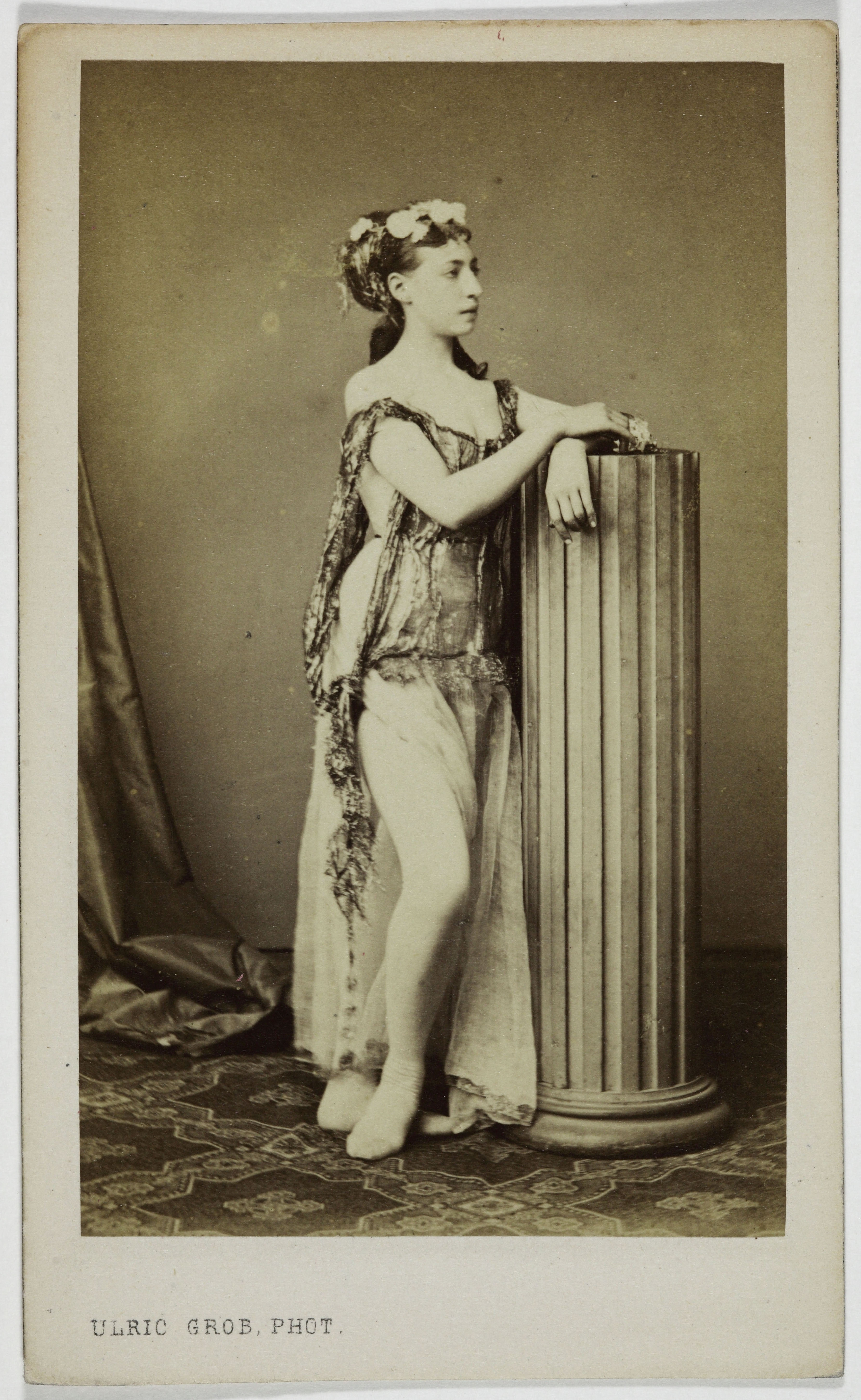 Ulric Grob, Portrait d'Adelina, (Théâtre de l'Ambigu)
