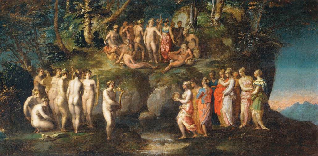 Rosso Fiorentino, The Challenge of the Pierides