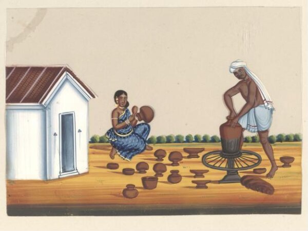 Unknown, One of eleven paintings of occupations