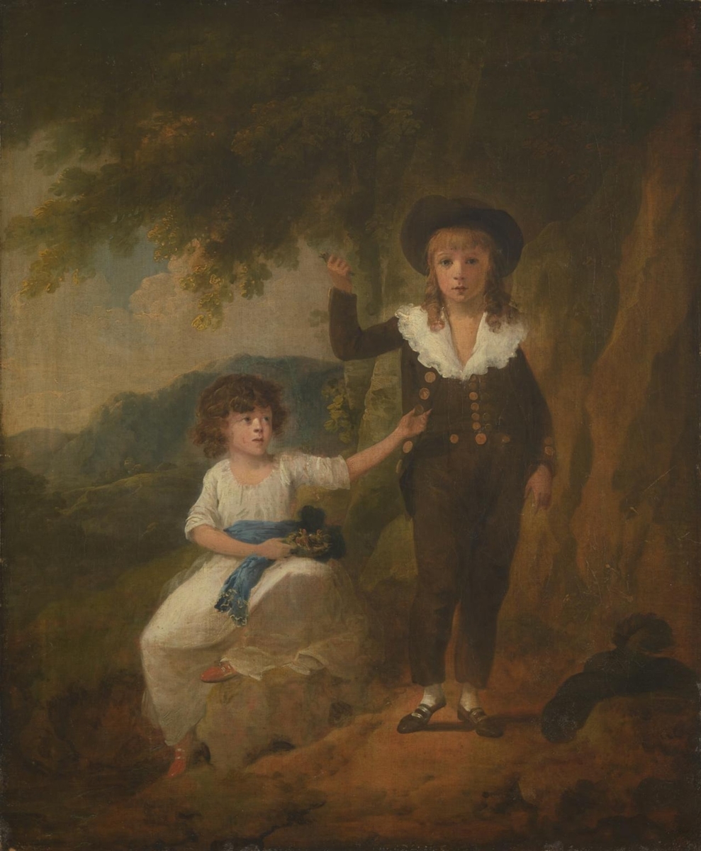 Julius Caesar Ibbetson, Two Children