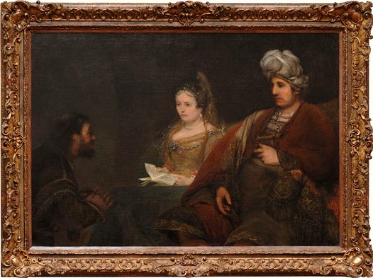 Arent de Gelder, Hamas before Ahasver