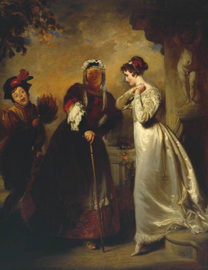 Henry Perronet Briggs, Romeo and Juliet - Act II Scene 5 (‘Juliet and her Nurse’)