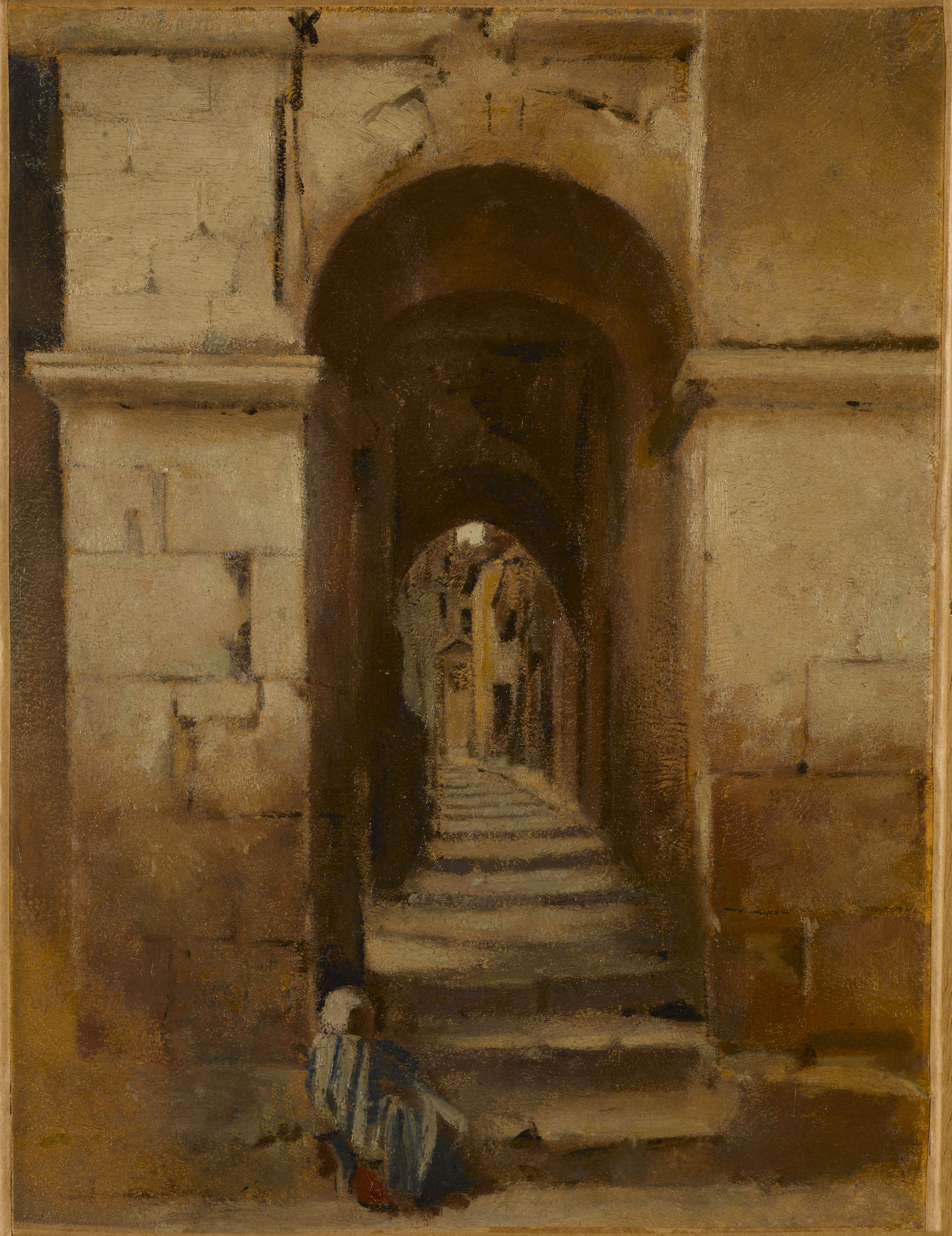 Jean-Jacques Henner, Ruelle à Rome