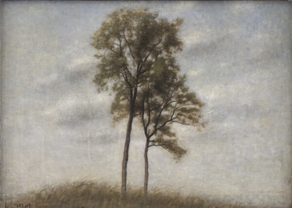 Vilhelm Hammershøi, Unge ege