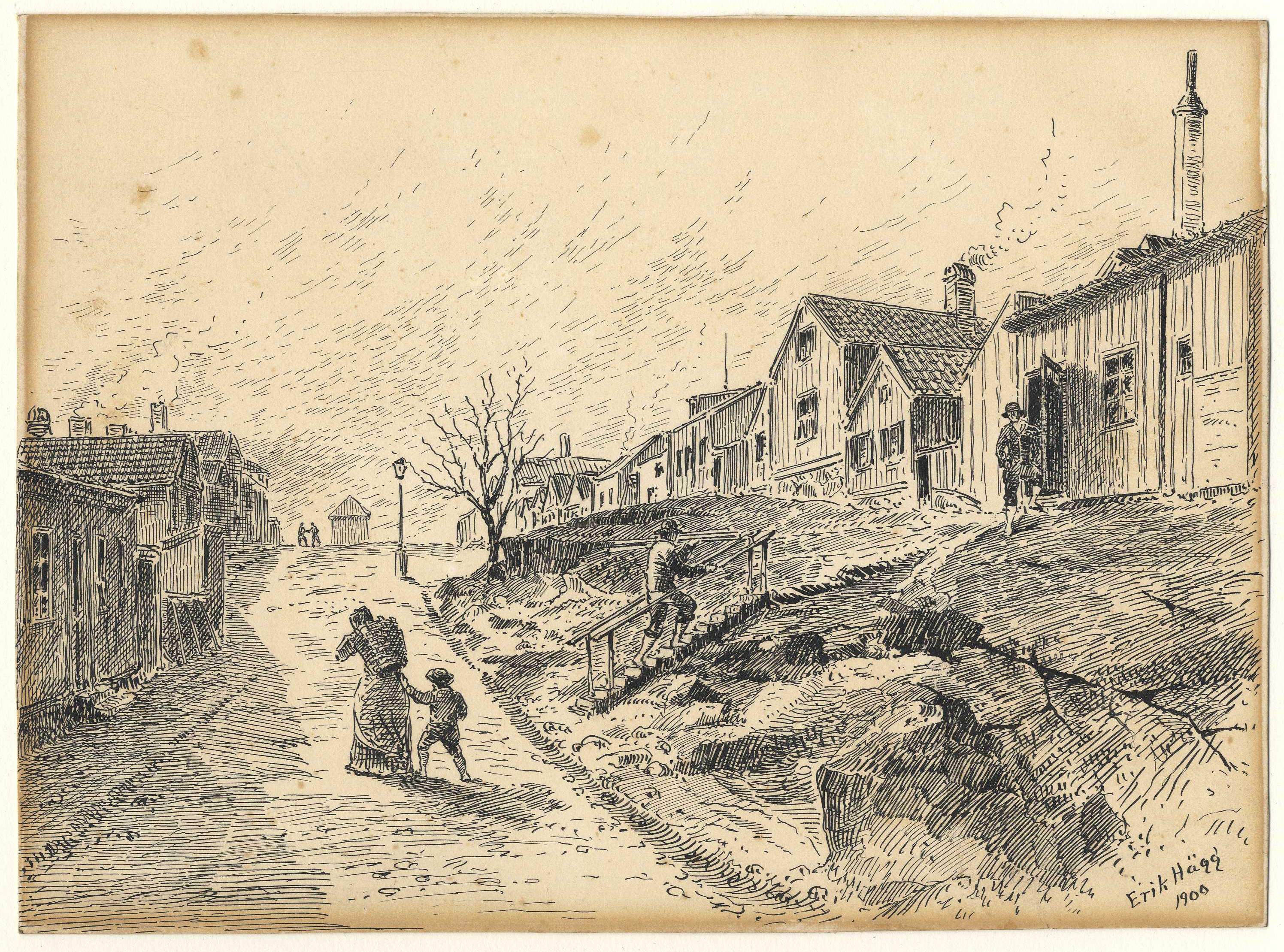 Unknown artist, Teckning