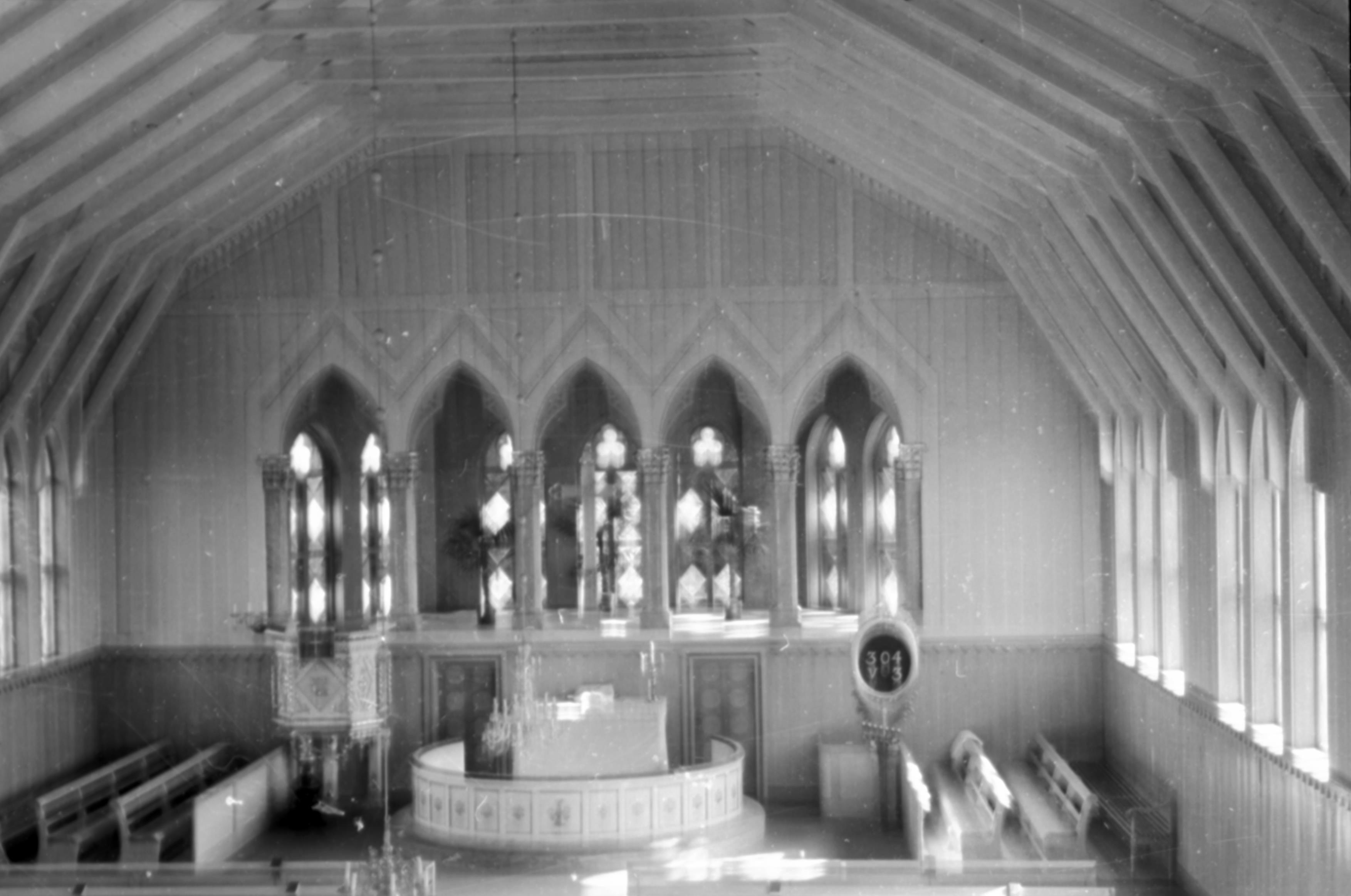 Bertil Berthelson, Älvros kyrka