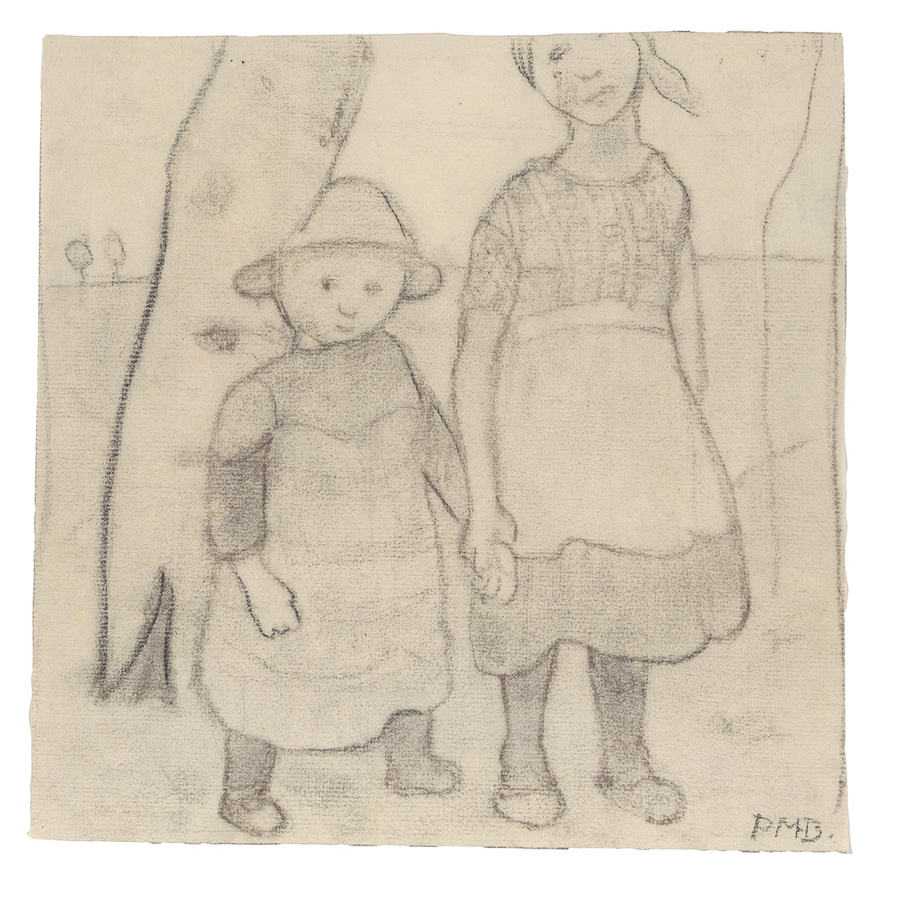 Unknown artist, Zwei Kinder