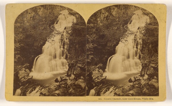 Benjamin West Kilburn, Crystal Cascade, near Glen House, White Mts.