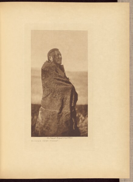 Edward S. Curtis, Mountain Chief - Piegan