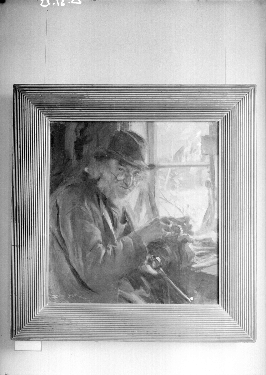 Gunnar Sundgren, Oljemålning av Anders Zorn, Zornmuseet, Mora, Dalarna 1939