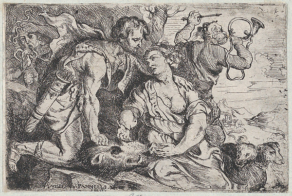 Willem Panneels, Atalanta and Meleager