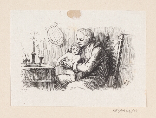 H.P. Hansen, Illustration til "Den uartige Dreng" i H.C. Andersen, "Eventyr og Historier", Bind 1