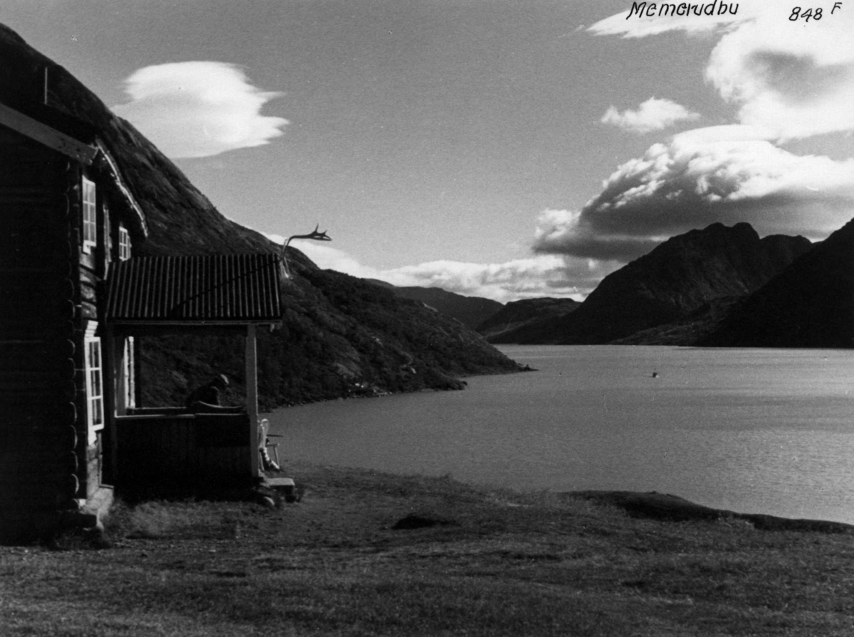 Anders Beer Wilse, Jotunheimen, Gjende, Memerubu, Bebyggelse